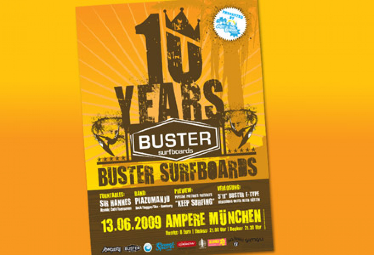 10 Jahre Buster - feiern und gewinnen
