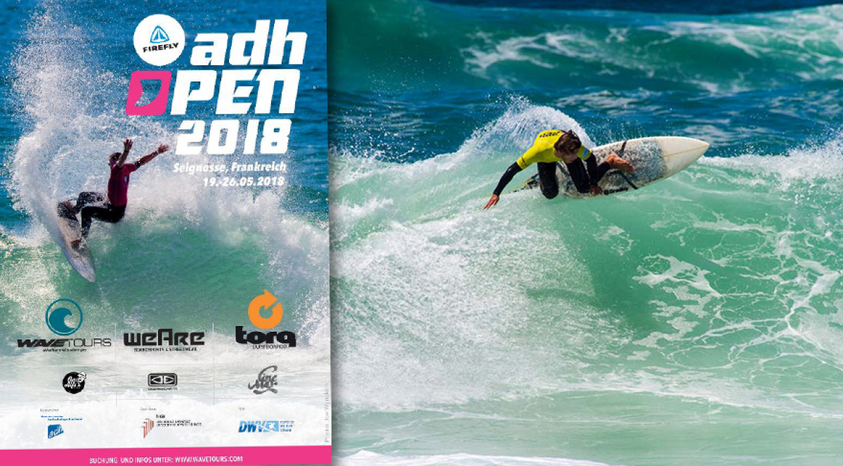 ADH Open 2018 - Wellenreiten in Seignosse