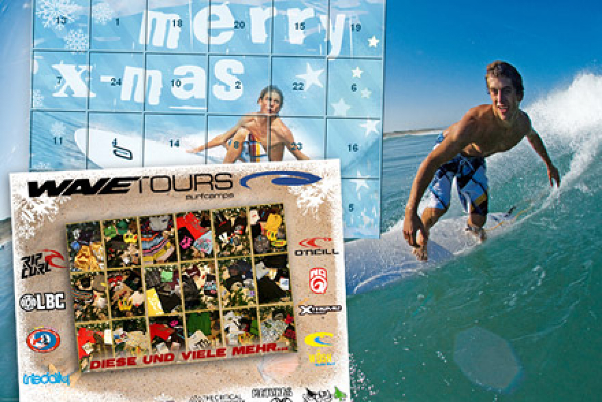 X-Mas Kalender - bei Wavetours und Bicshop