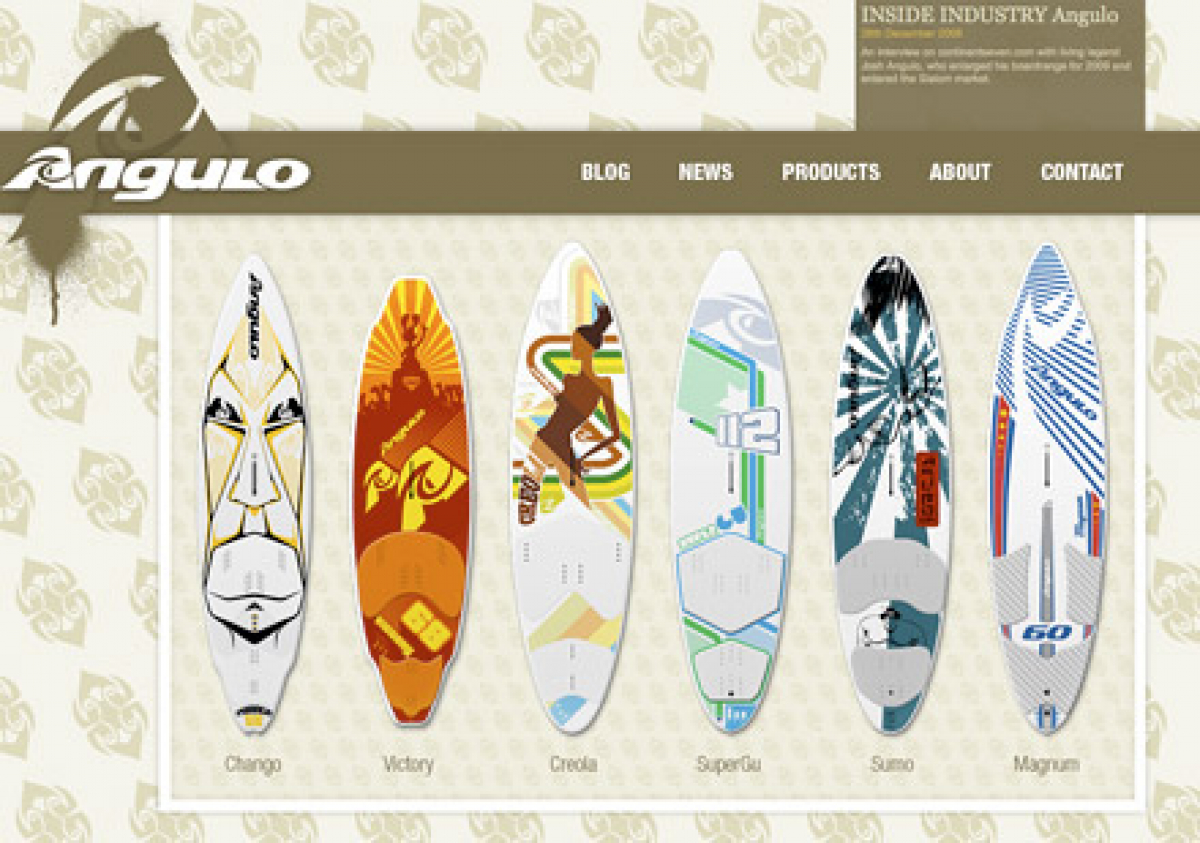 Anguloboards.com - neu aufgestellt für 2009