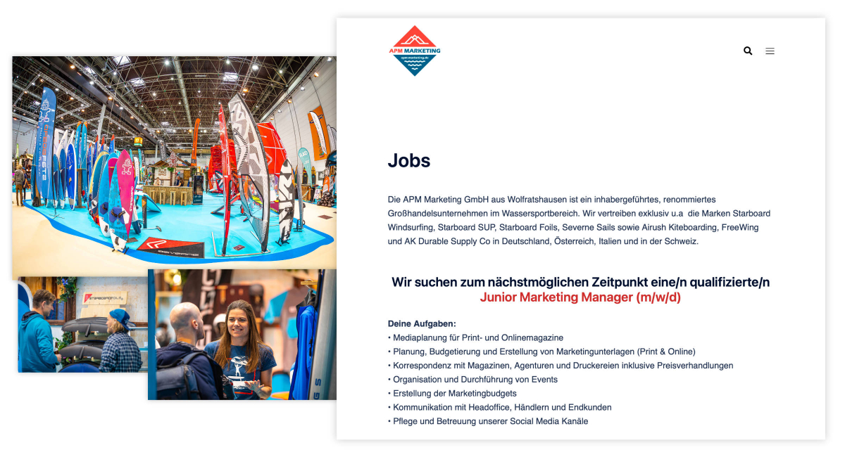 Job-Angebot: Marketing Manager München gesucht