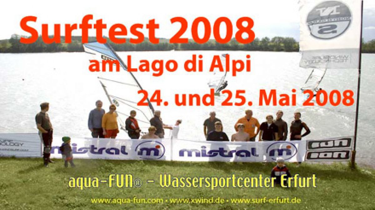 aqua-FUN Event - Test am Alperstedter See