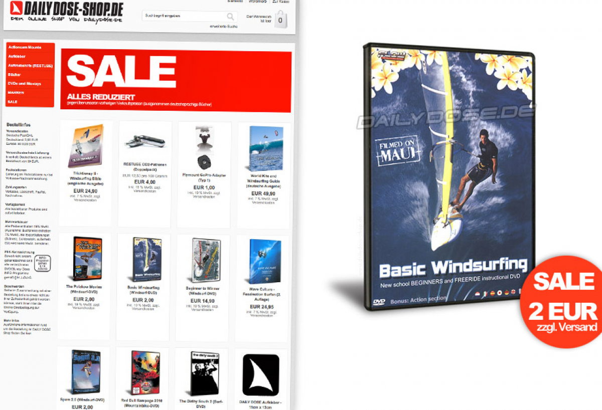 Einsteiger DVD - Basic Windsurfing DVD