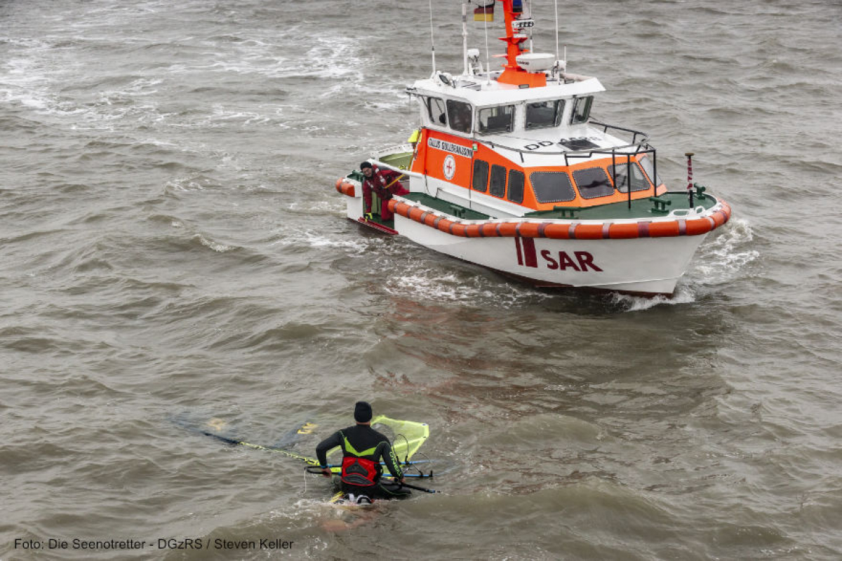 Flessner wird Botschafter - Seenotretter