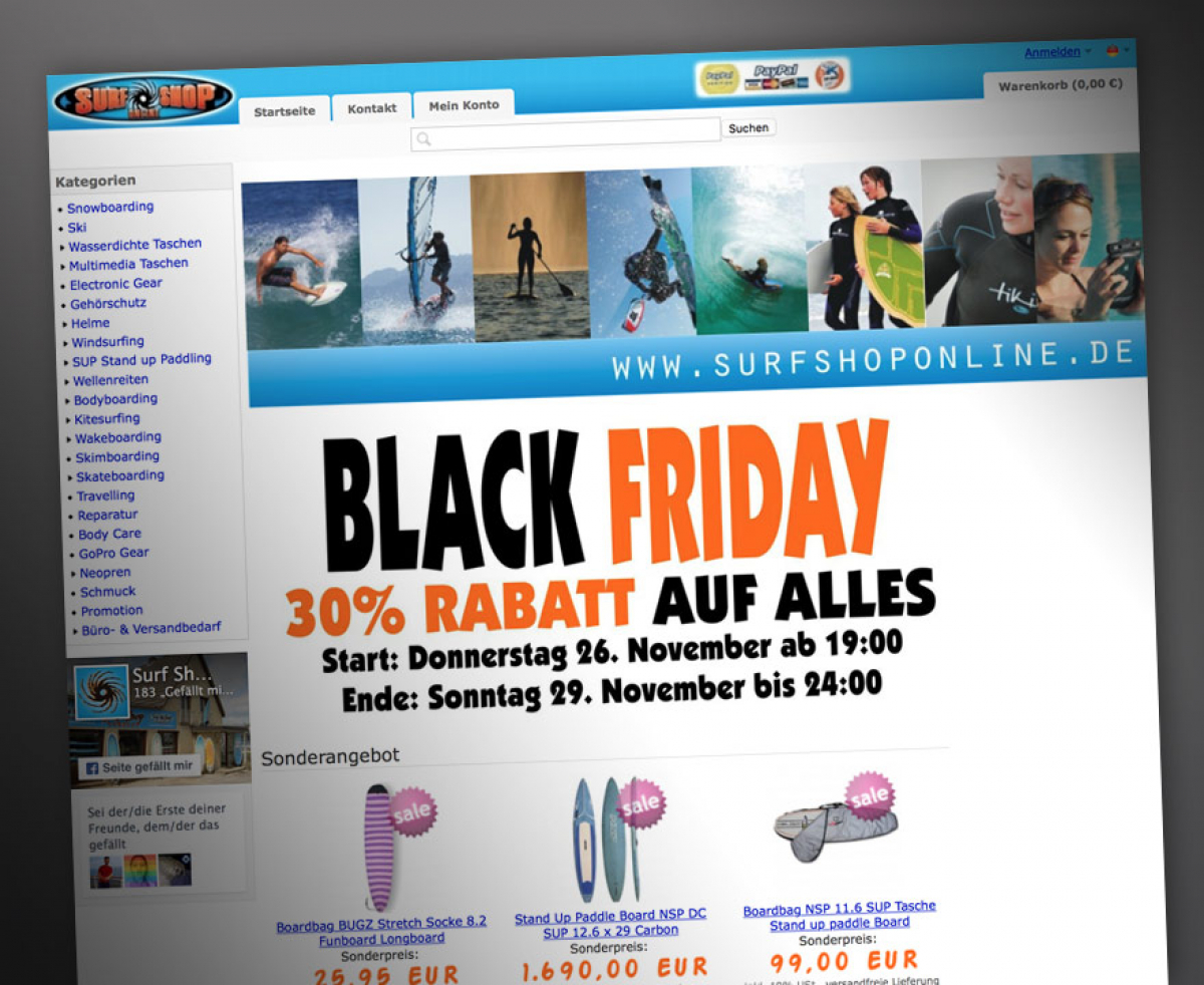 Black Friday - 30% Rabatt