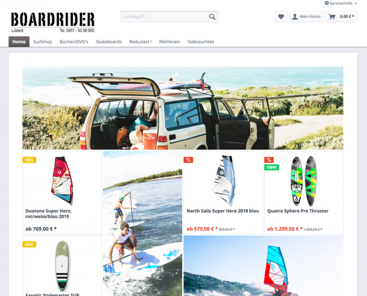 Boardrider Surfshop - in Lübeck