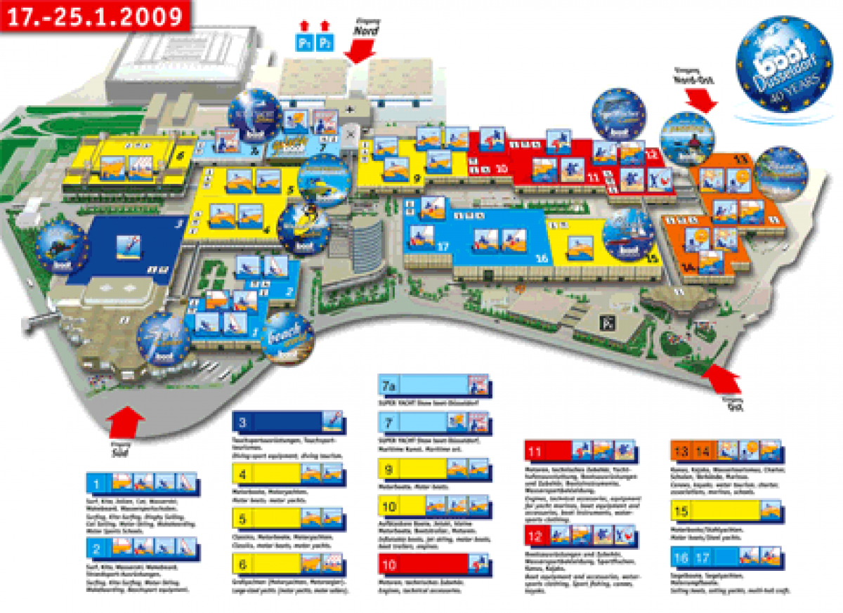 40 Jahre boot Messe - 17.-25.01. in Düsseldorf