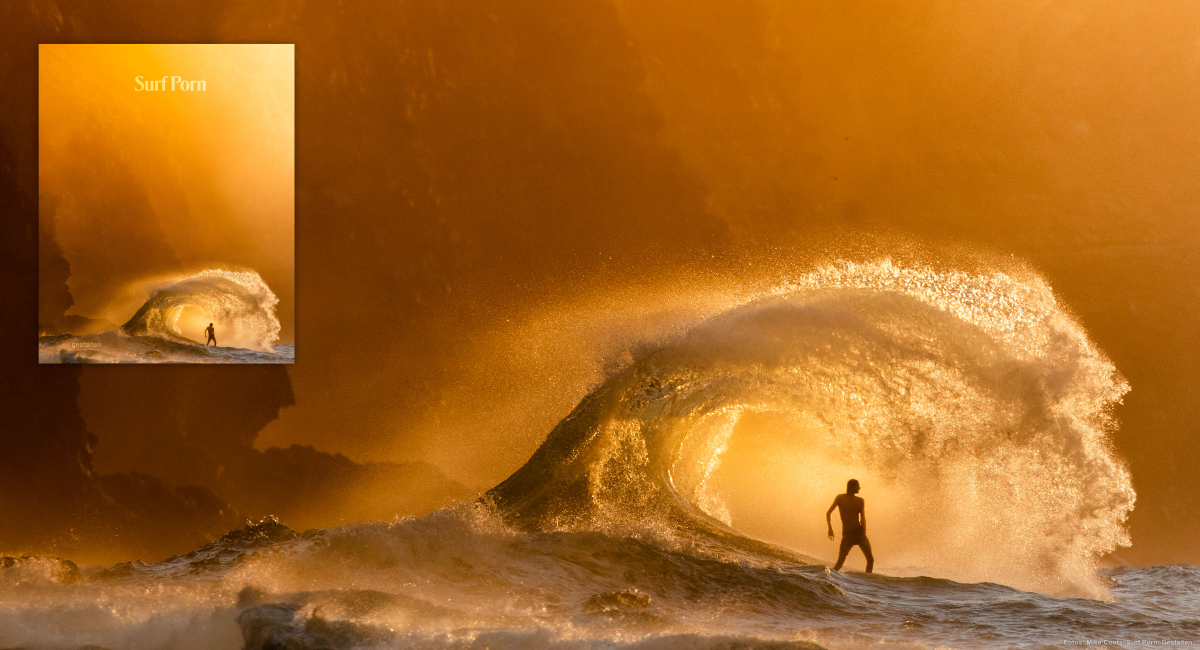 Surf Porn, Buch über Wellenreiten, gestalten Verlag