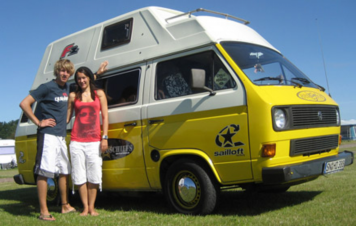 Bulli gestohlen - VW-T3 in Schweden