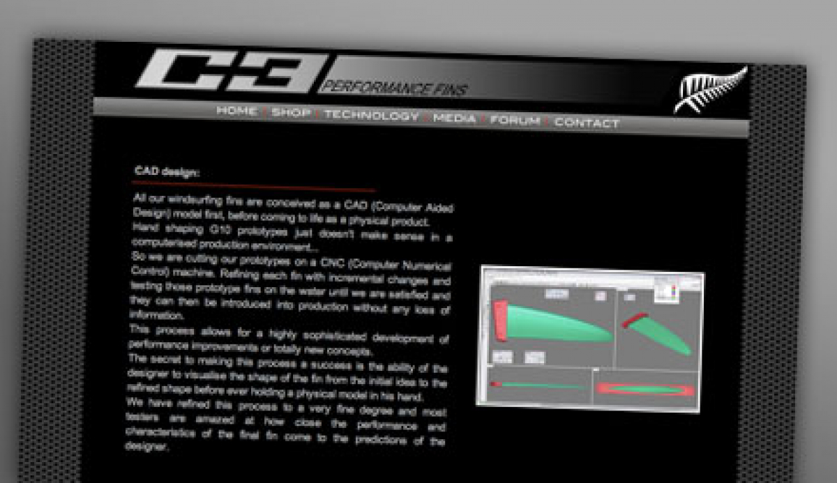 C3 Fins - Neuer Vertrieb