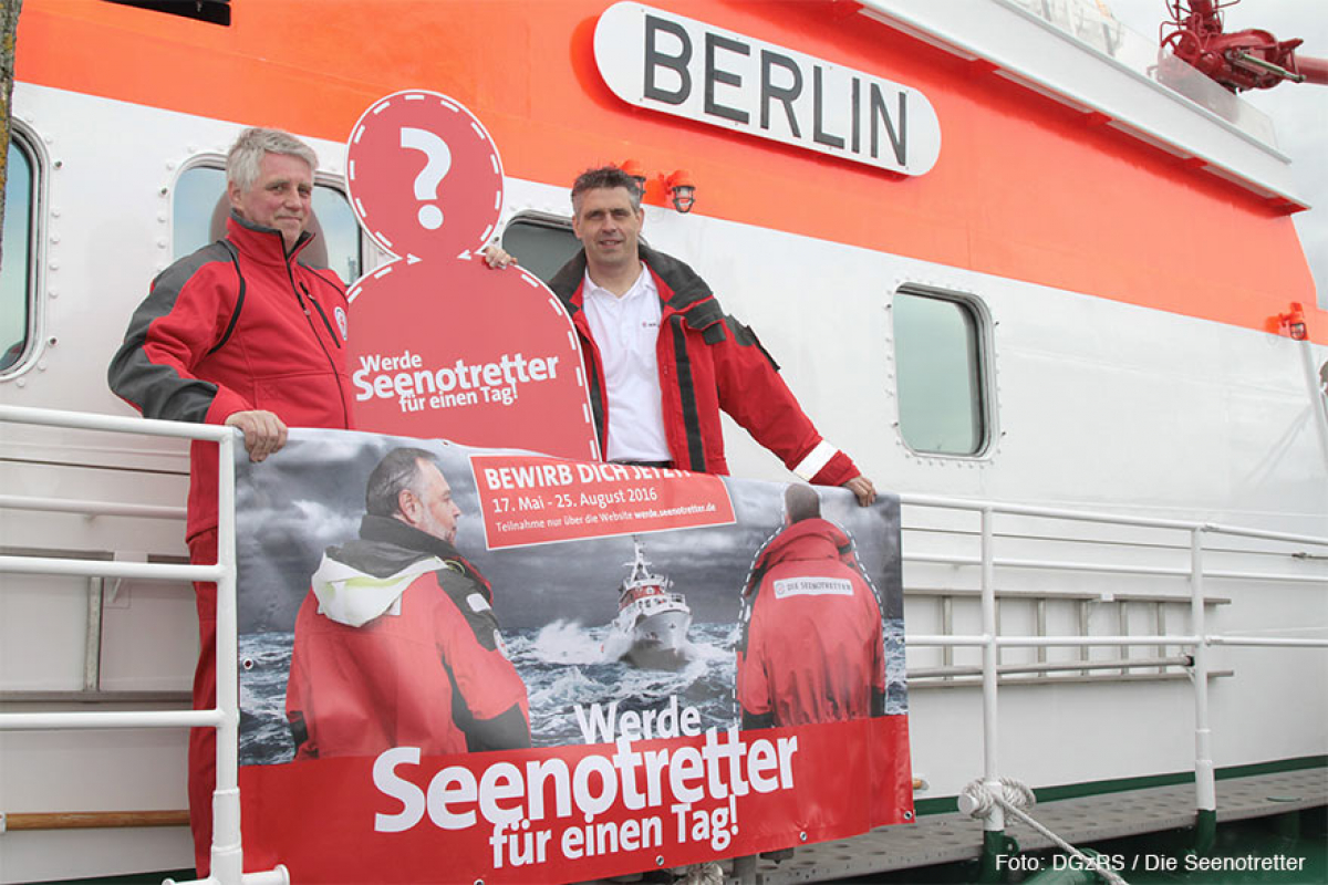 Seenotretter für ein Tag - DGzRS