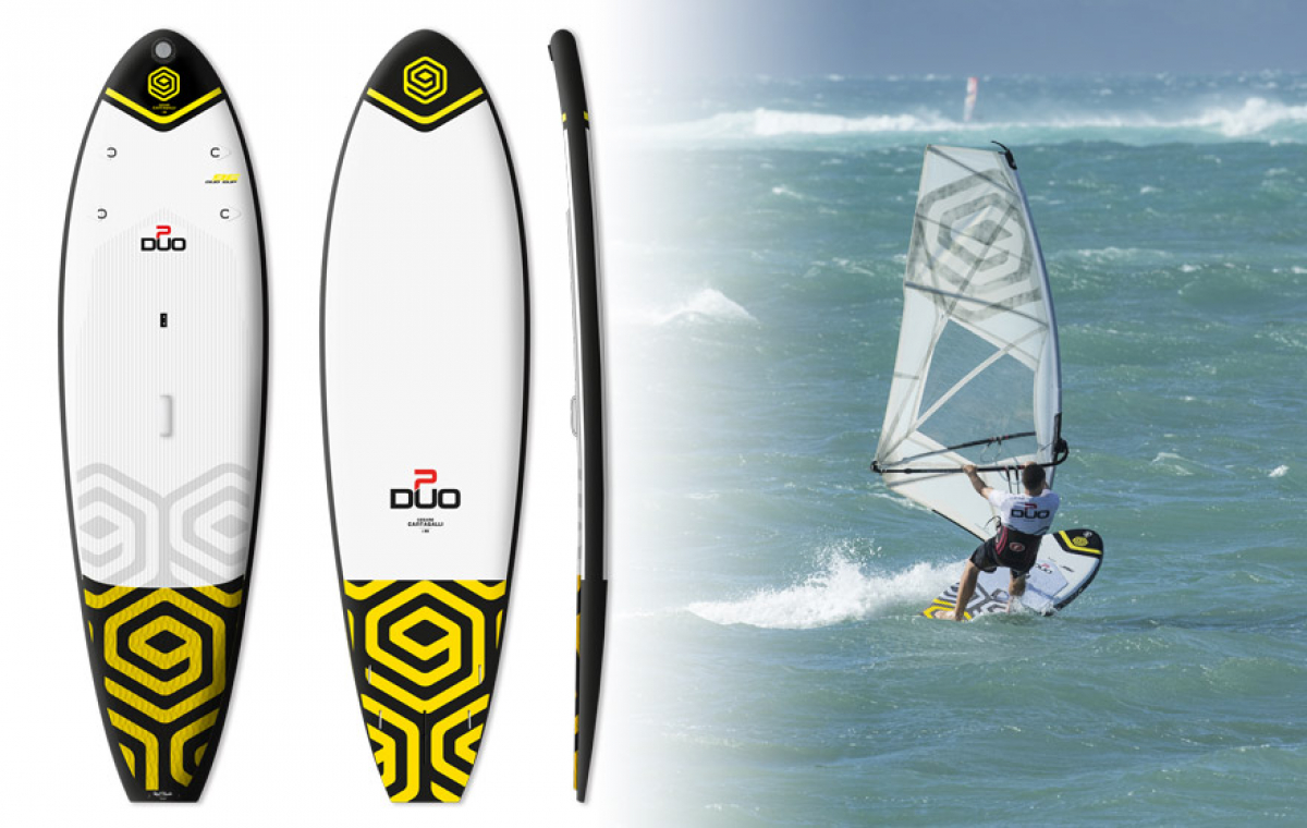 Lüftgefüllt mit Hardtail - DUO Windsurf und WindSUP