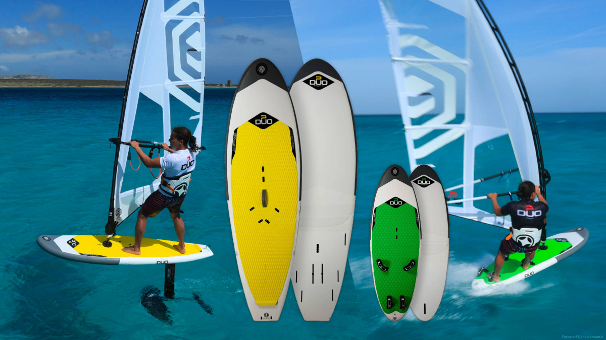 DUO Wind V2 und WindSUP V2 - lüftgefüllt mit Hardtail