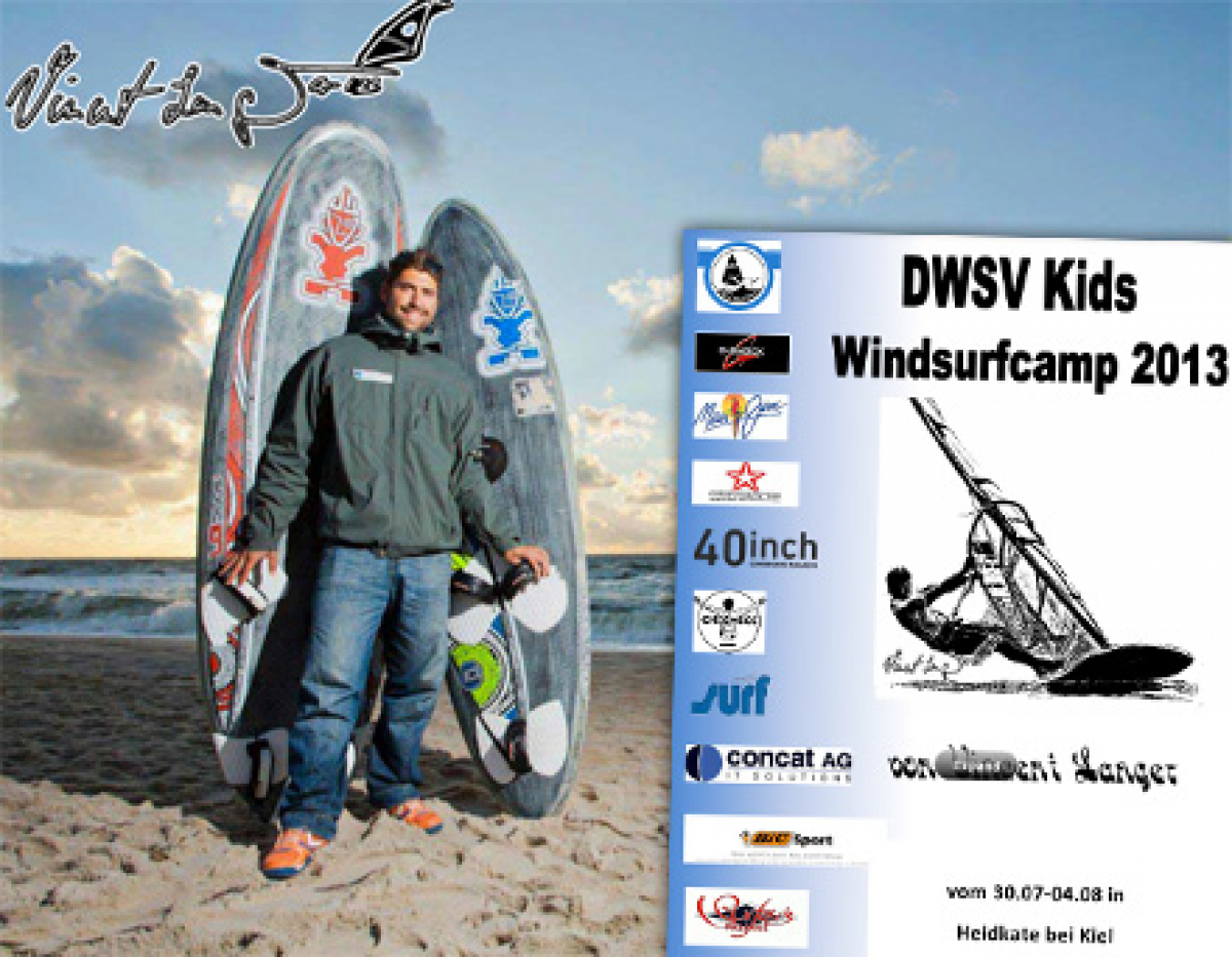 Kids Windsurfcamp - mit Vincent Langermit