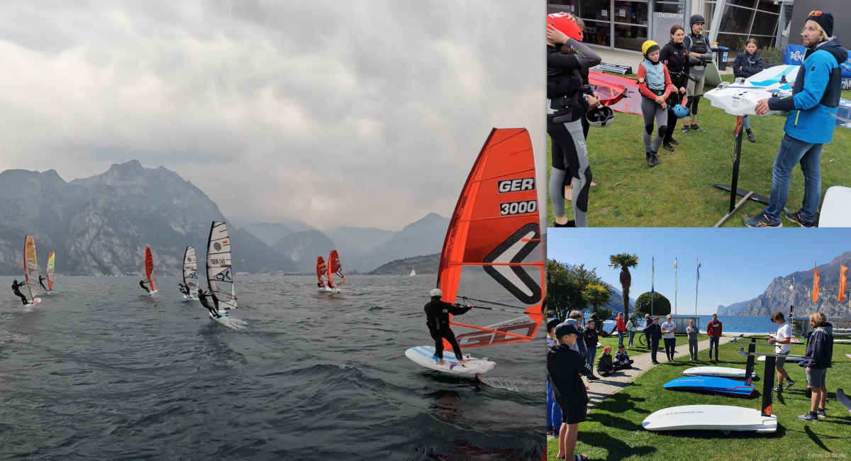 Windsurf Camps mit Dennis Müller: Techno 293, Junior & Youth Foil