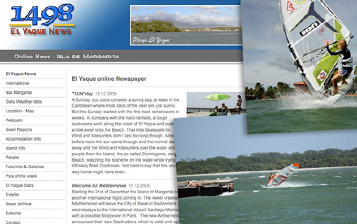 El Yaque News - 1498 Online Magazin