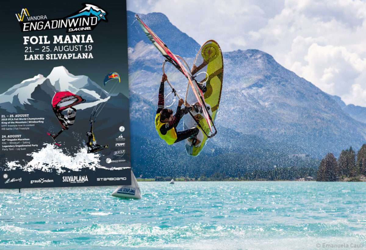 Engadinwind 2019 - Foilsurfen und Freestyle