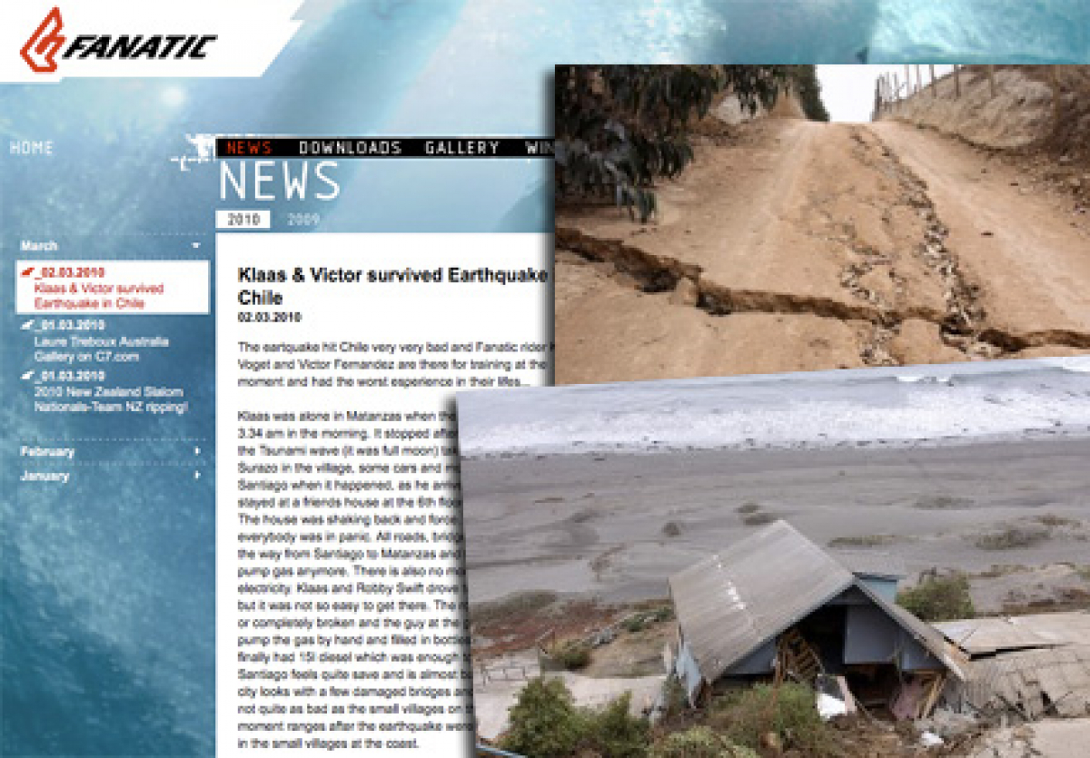 Erdbeben - Klaas Voget in Chile