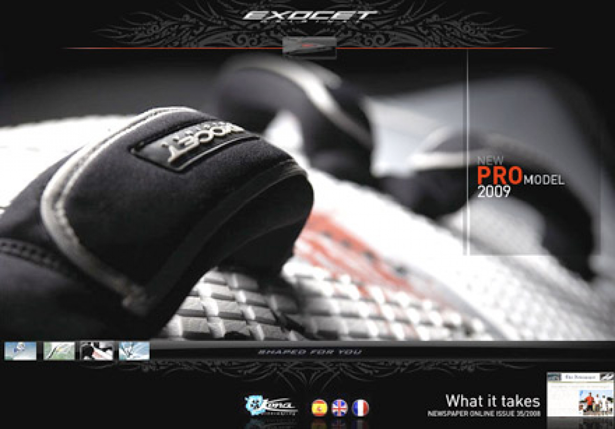 Exocet 2009 - neue Webseite