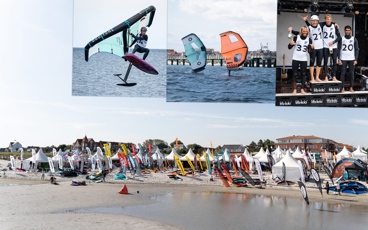 Wings und Foils testen - Foil Festival am Schönberger Strand