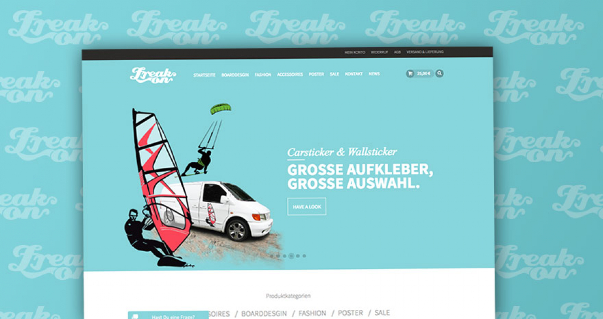 Freaksoffashion.com - Neue Website + Rabattcode