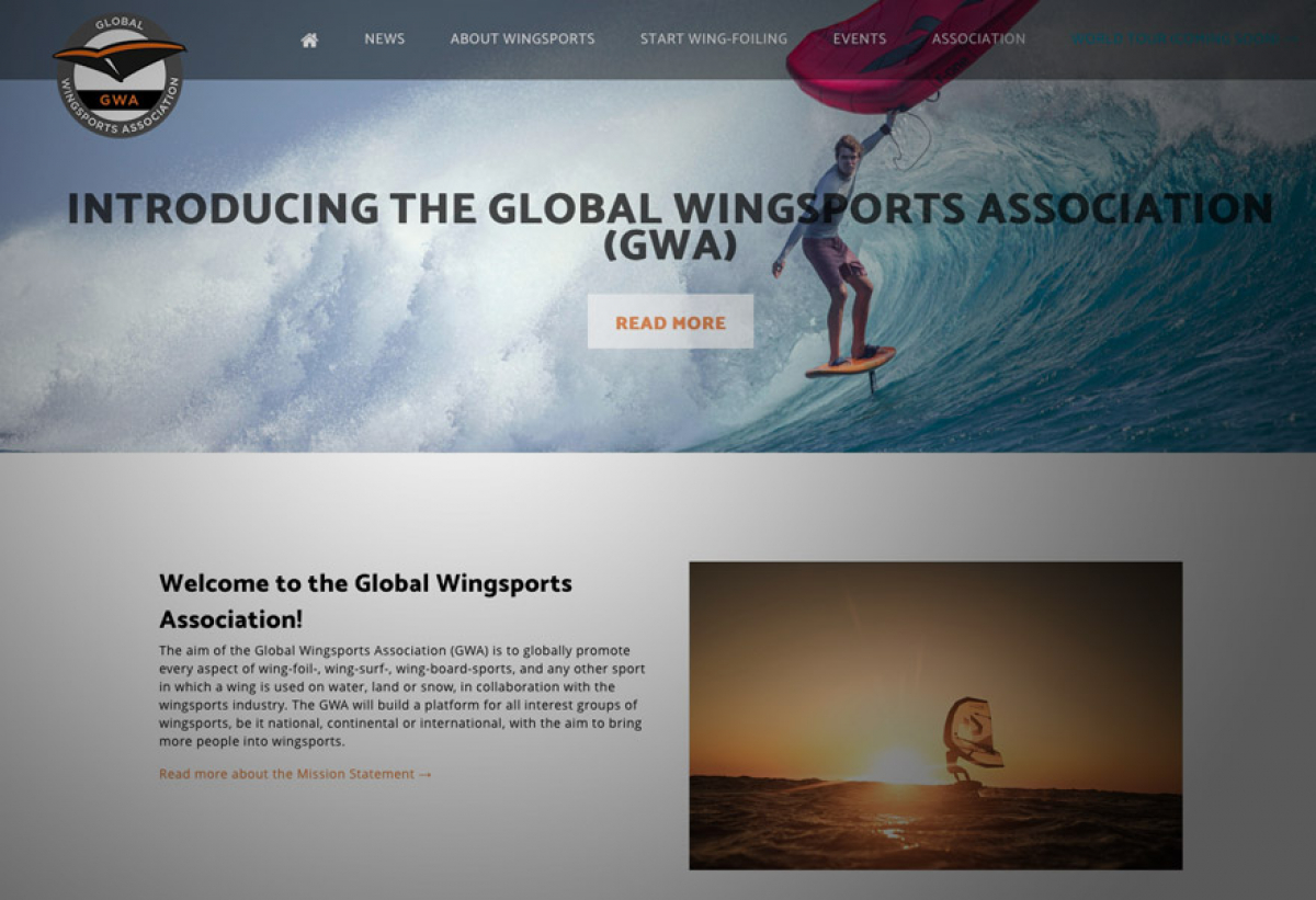 Global Wingsports Association - Wingsurf-Verband gegründet