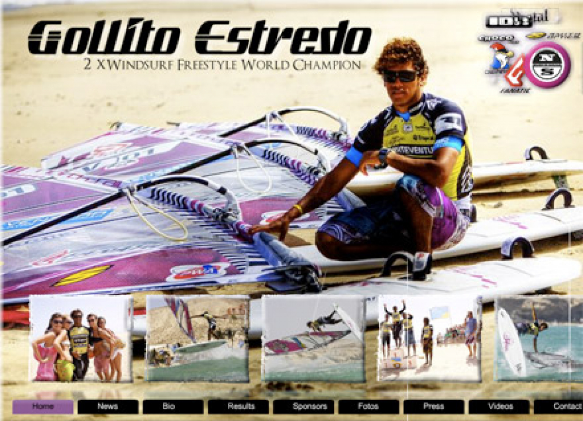 Gollito Estredo - neue Website