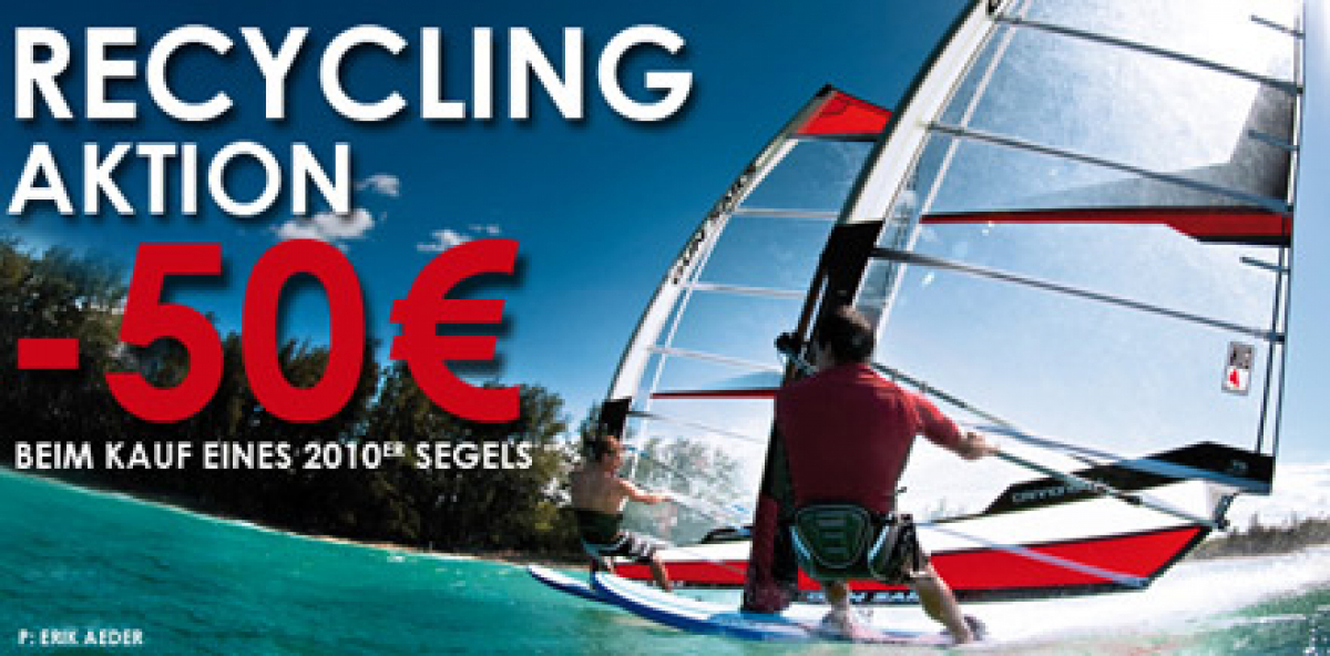 Recycling Aktion - 50,- EUR von Gun Sails