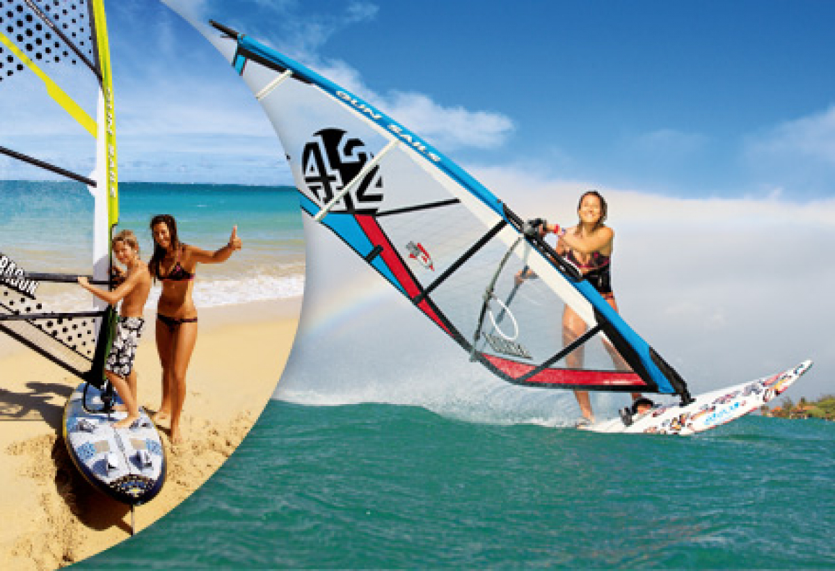 Gun Sails Komplettriggs - für Youngster und Kids