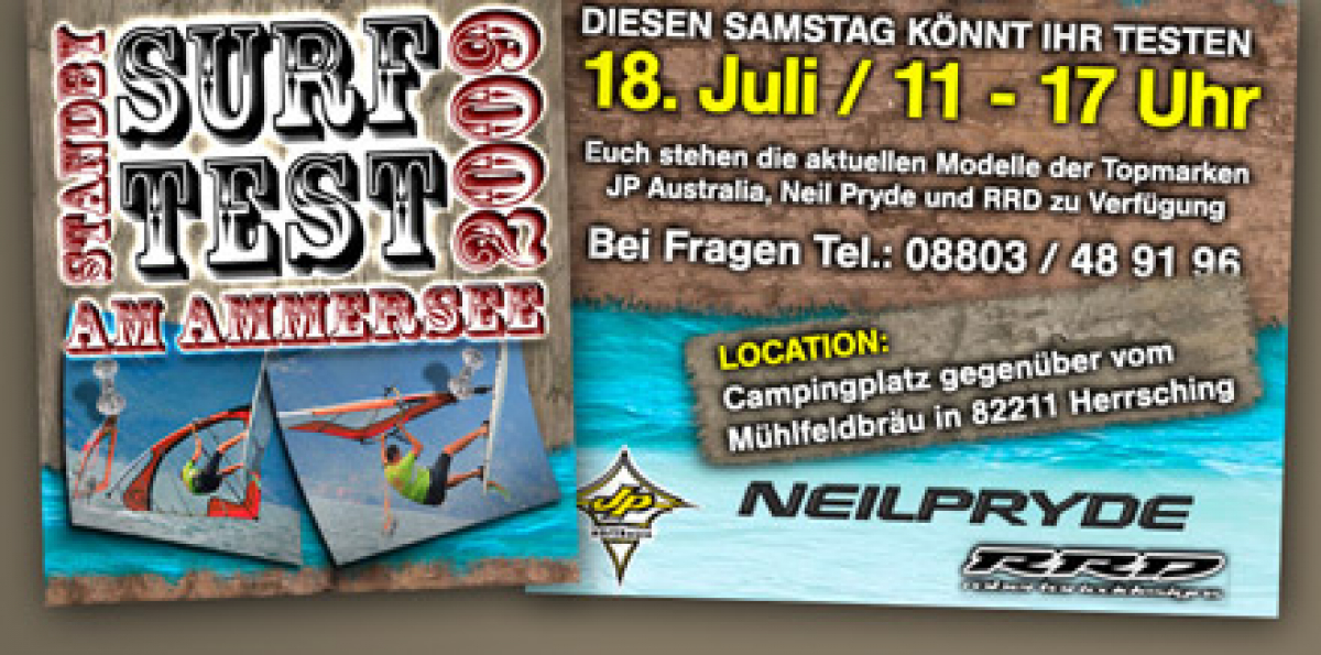 Standby Test - 18. Juli am Ammersee