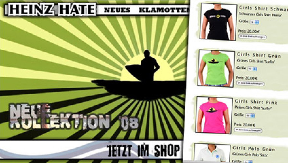 Heinz Hate - Funsport Modelabel