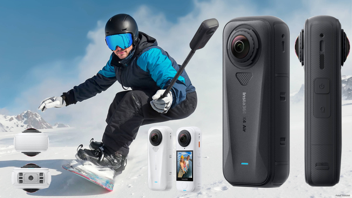 Insta360 X4 Air - leichte, günstige und wasserdichte 8K 360°-Kamera