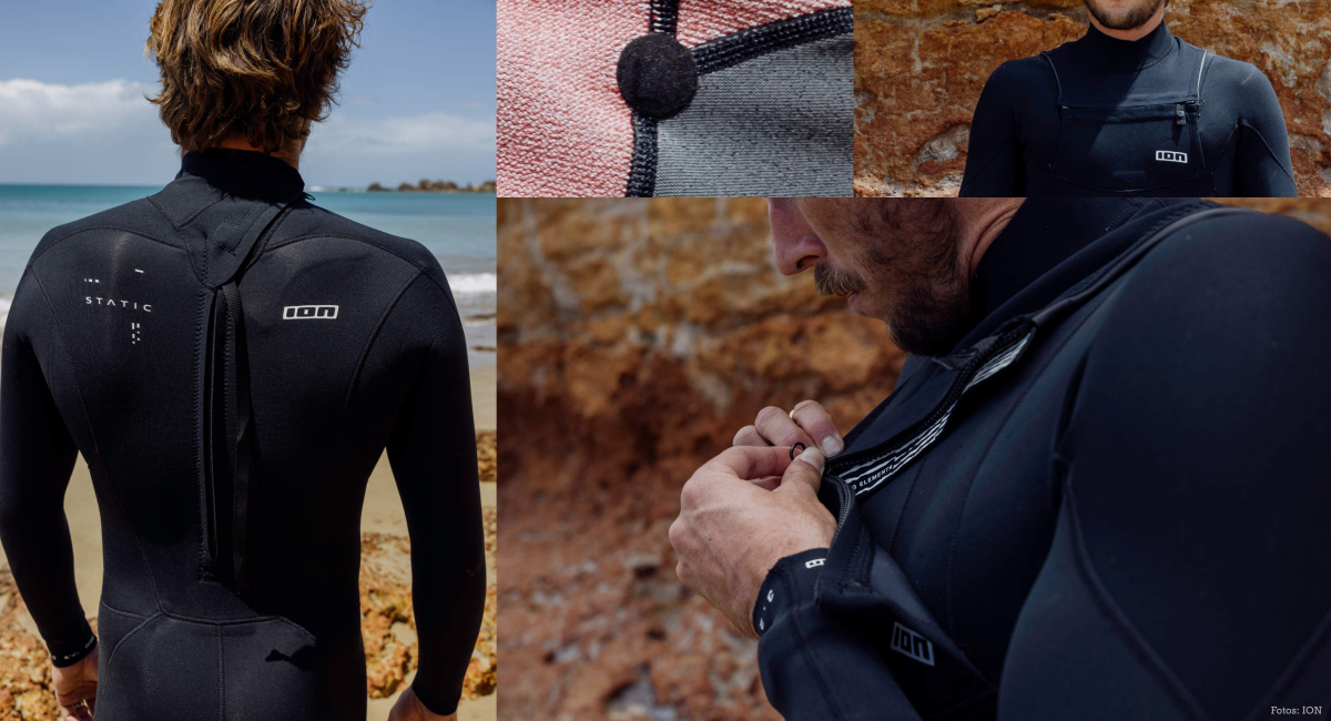 ION Static: Langarm-Anzug mit Rücken- oder Frontzip für 159,99 EUR