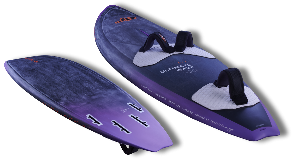 Boards wie das Ultimate Wave sind jetzt der neuen Bauweise S-Tech erhältlich.