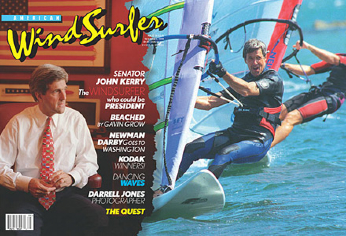 Windsurfender Minister - John Kerry
