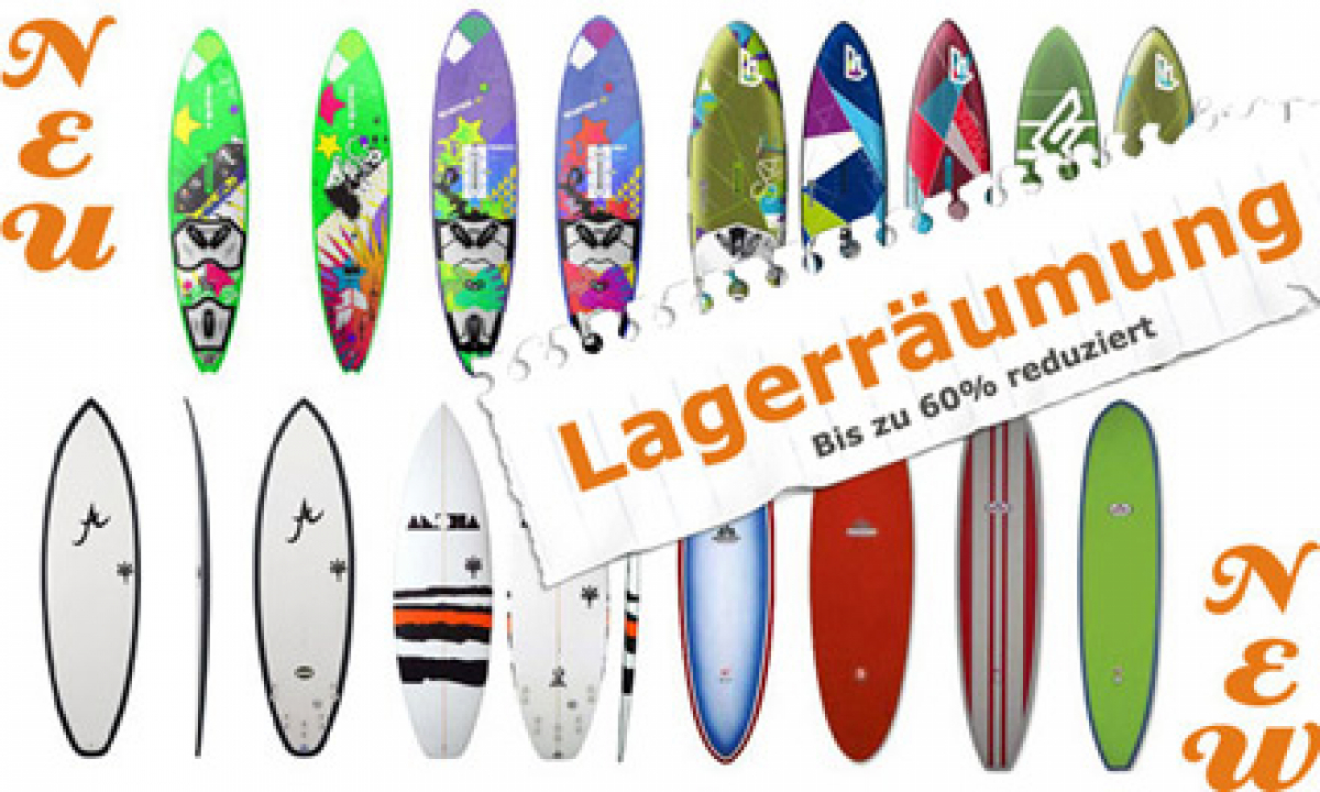 Surfersdreamland.de - Lagerräumung