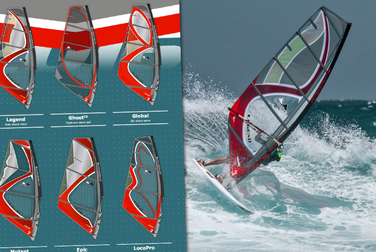 Maui Sails 2016 - Wave/Freestyle Range