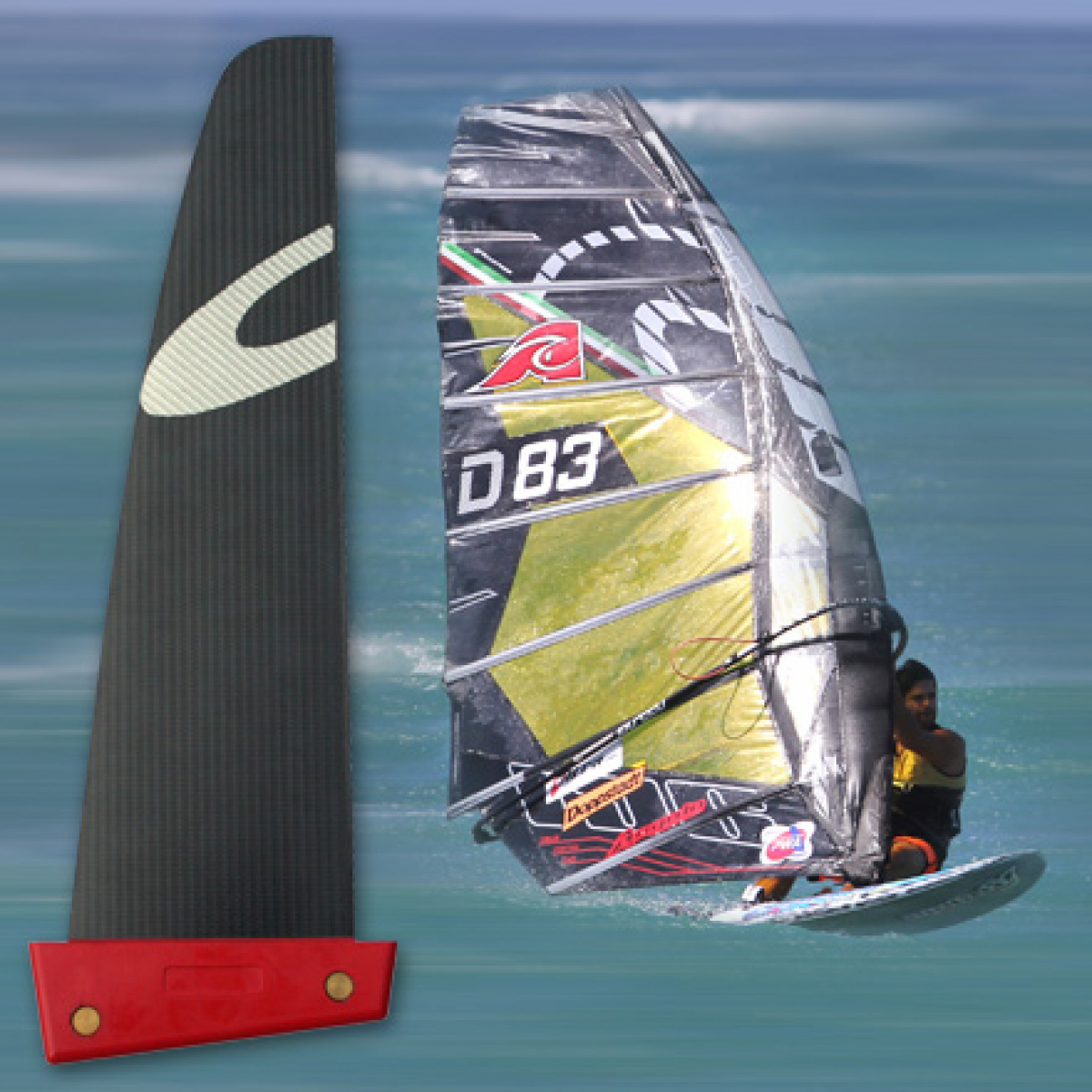 Maui Ultra Fins - Slalom Race Carbon Finne