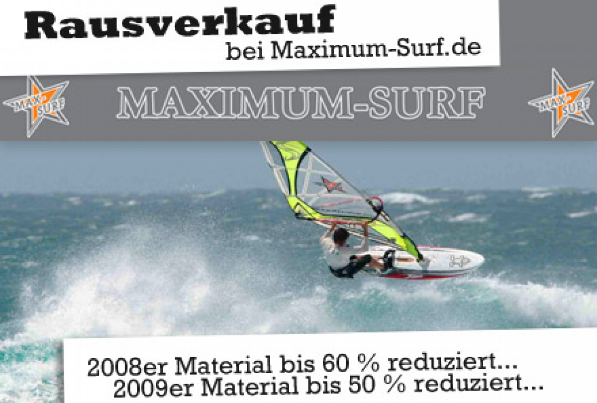 Maximum-Surf - zurück aus Westaustralien