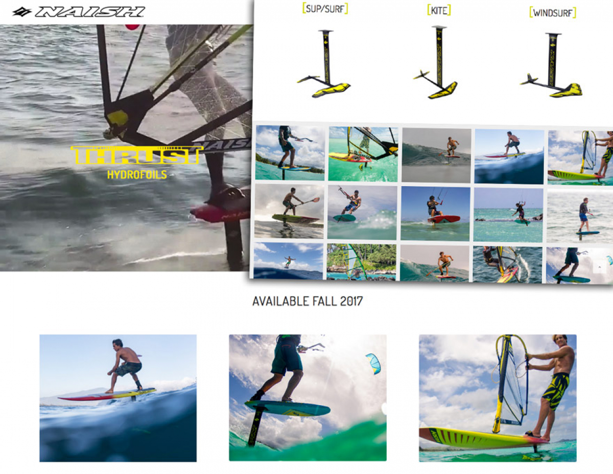 Naishfoils.com - Neue Website