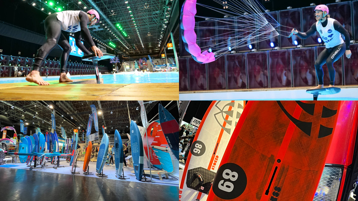 Neuheiten aus dem Foil- und Windsurfbereich auf der boot Messe 2025 in Düsseldorf