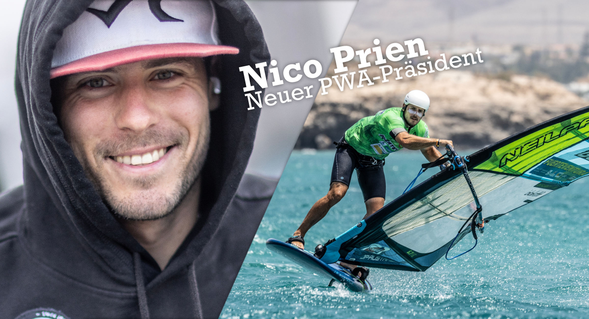 Nico Prien aus Deutschland löst Jimmy Diaz als PWA-Präsident ab.