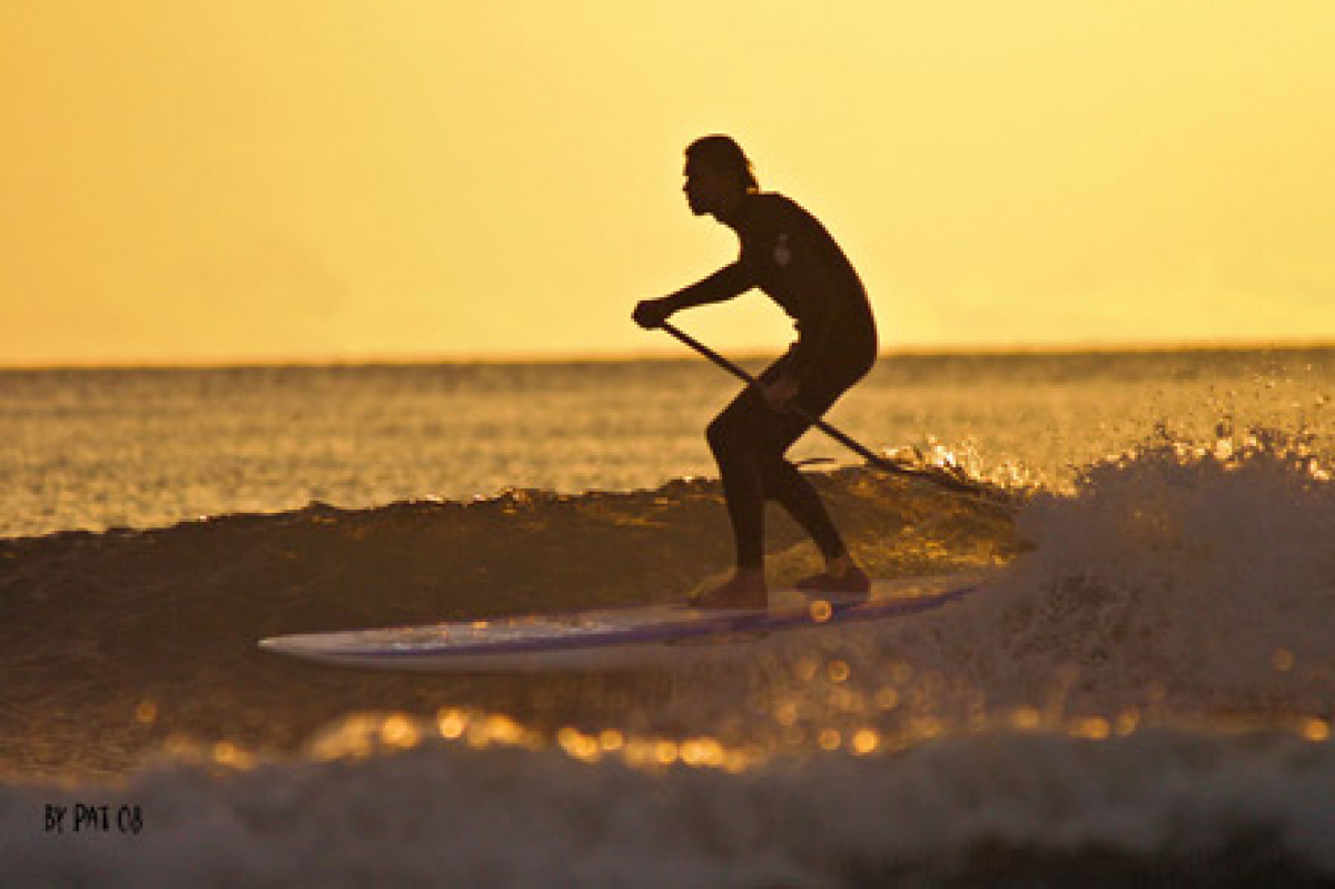 Stand Up Paddling - in Kapstadt/Südafrika