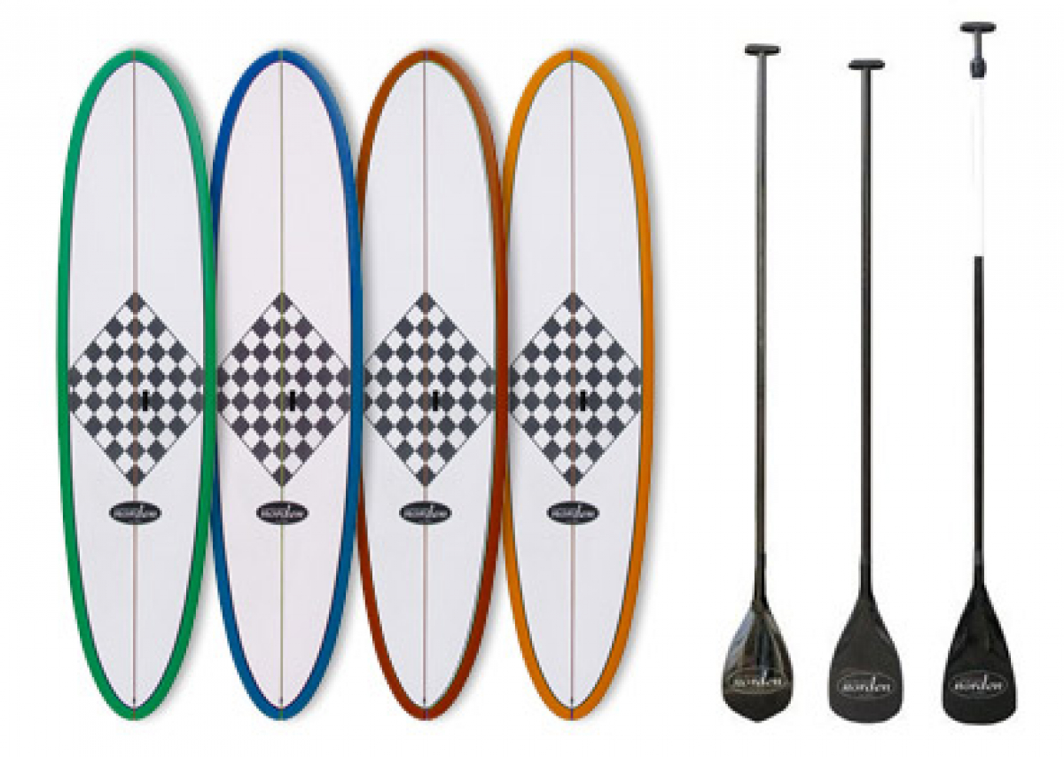 Norden SUP Boards - 2 Linien - Fish & Pin Tail