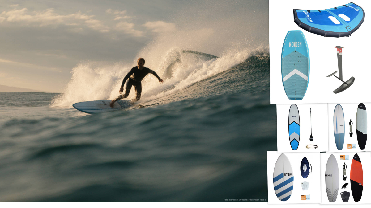 Surfboard-Komplettpakete mit bis zu 35% Rabatt