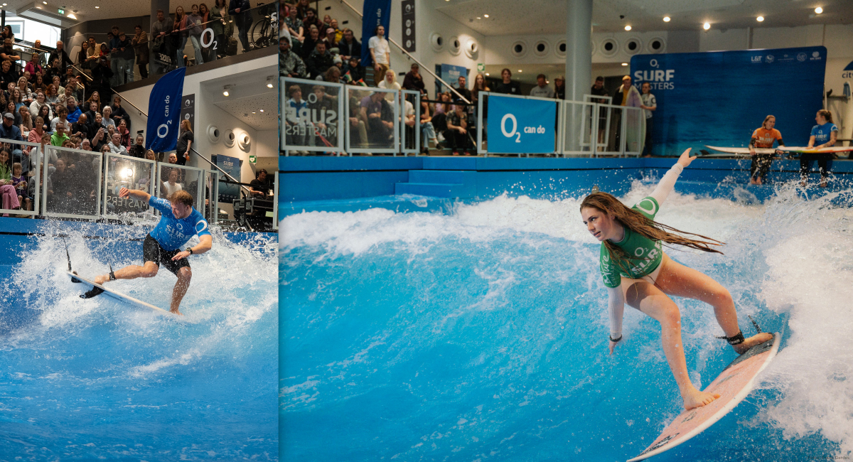 surfen in der city, hasewelle in osnabrück