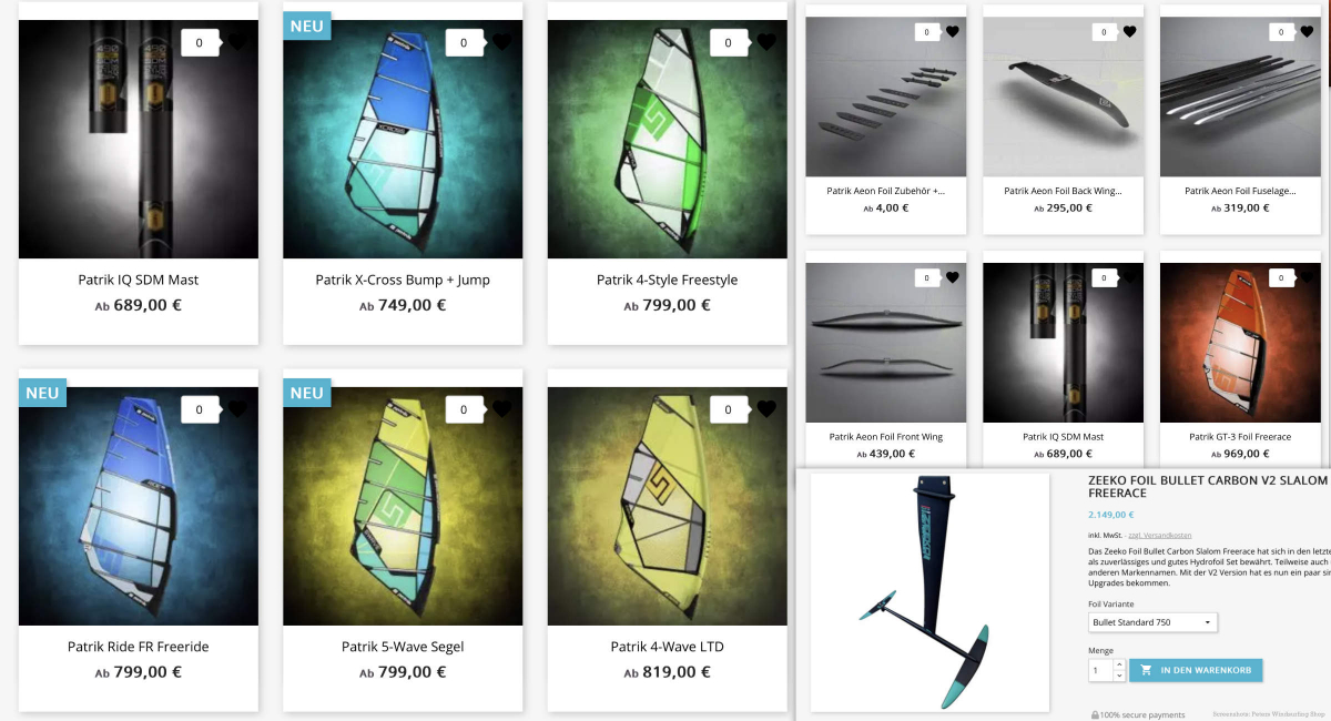 Peters Windsurfing Shop