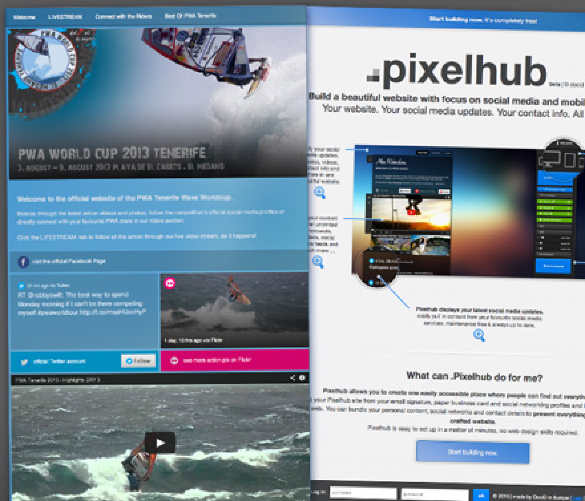 pixelhub.me - Website Tool