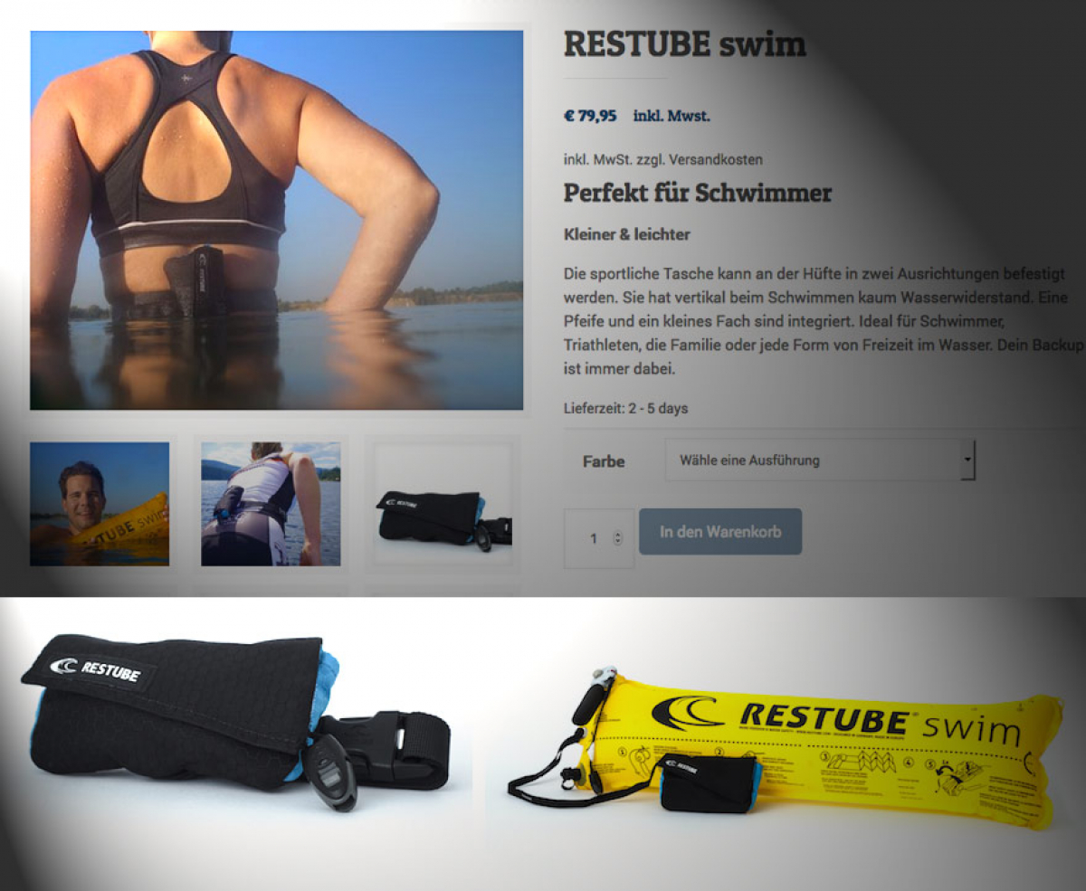 Restube swim - kleiner & leichter