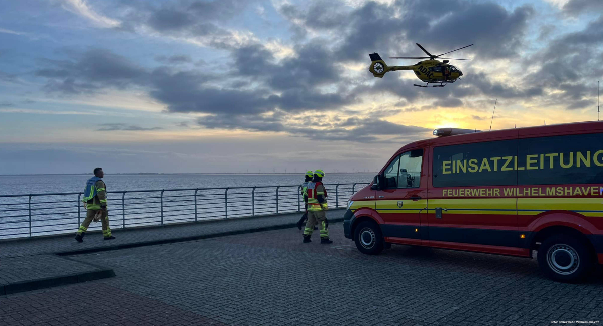 Wilhelmshaven: Surfer gerettet